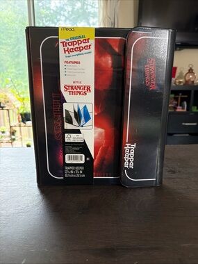 ​Mead Trapper Keeper Stranger Things Binder 3 Ring Netflix Special Edition